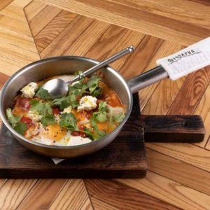 Shakshuka with feta cheese