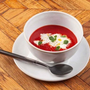  Gazpacho with Stracatela