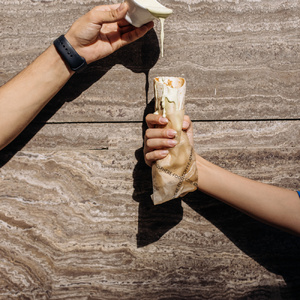  Tortilla Wrap with Breaded Chicken