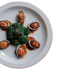 Bao yu 鲍鱼西兰花